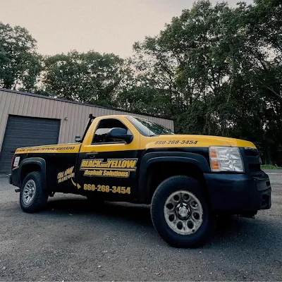 Black And Yellow Asphalt Solut...